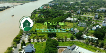 Cần bán lô đất biệt thự 2 MT, liền kề sông Tắc, diện tích 385,5m2. 30,5tr/m2