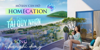 Vốn đầu tư chỉ 400tr, sở hữu căn hộ nghỉ dưỡng mặt biển Quy Nhơn, sổ lâu dài