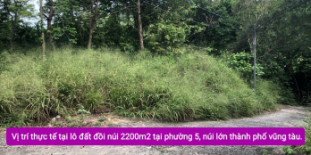 View cực chil khó kiếm được lô thứ 2, Lô đất tại núi lớn, phường 5, tp vũng tàu.
