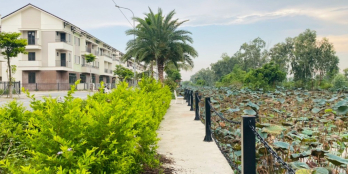 Căn nhà phố view sông 90m2 buôn bán sầm uất tại KĐT Singapore có duy nhất 1căn