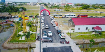 Cần bán lỗ lô đất nền view sông  Vàm Cỏ Đông giá 1,1 ty