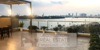 Bán căn hộ sân vườn 3 phòng ngủ, diện tích 200m2 view sông