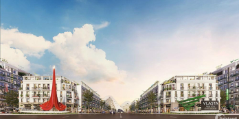Bán ngoại giao căn Shophouse trục chính dự án VLASTA Sầm Sơn