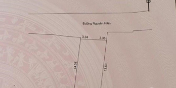 BÁN LÔ ĐẤT MẶT TIỀN ĐƯỜNG NGUYỄN HIỀN ĐI BỘ RA BIỂN 94m2(6.7x14.5) CHỈ 10.5 TỶ