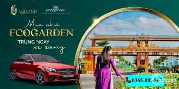 Biệt thự song lập trung tâm Ecogarden Huế (Iris) - 3 tầng, 150m2 - 302m2