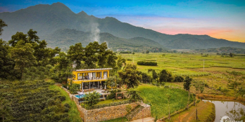 Bán gấp 150m2 thổ mặt tiền đường nhựa 10M view hồ, suối đồi chè