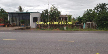 Mặt tiền kinh doanh Quốc Lộ 1A Gio Linh Quảng Trị