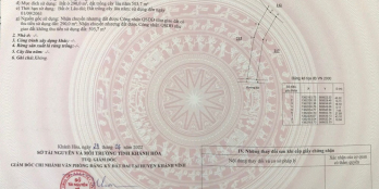 CẦN BÁN LÔ ĐẤT GIÁ RẺ KHÁNH VĨNH 795,7M2 CÓ 290M THỔ CƯ