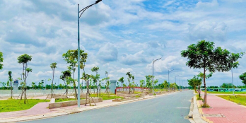 Bán 100m2 thổ cư nằm trên trục đường ĐT818 Thủ Thừa, Long An