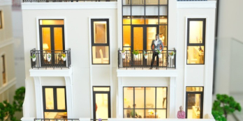 Nhà 4 tầng 2 mát tiền đường 3/2 Hậu Nghĩa, liền kề khu dân cư cơ quan đông đúc