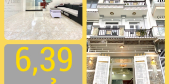 NHÀ HẺM XE HƠI 1979 HUỲNH TẤN PHÁT-DT 4.6x12m 1TRỆT 2LẦU SÂN THƯỢNG 4PN 5WC