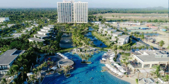 Căn hộ du lịch Melia Hồ Tràm giá thương lương/căn 47m2, view biển, full nội thất