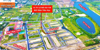 Lâu Lâu mới có 1 Lô Khu Đô Thị FPT Đà Nẵng Vị trí đẹp Bán GIÁ SẬP HẦM