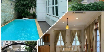 Biệt thự Thảo Điền Q2 khu doanh nhân sống 400m2 110 tỷ có hồ bơi Tây Âu