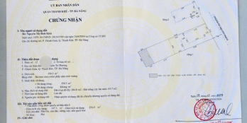 Chính chủ gửi Bán lô đất 350m2 mặt Tiền Nguyễn Tri Phương,Đối diện Công viên