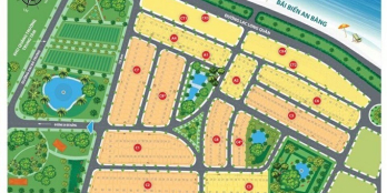 Bán Lô Đất Biệt  hướng sông Cẩm An khu Làng Chài  đường 13m5