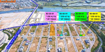 Lô góc trục chính cực hiếm Khu Đô Thị FPT Đà Nẵng - Khu V5  siêu đẹp GIÁ 4tỷ