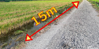 Bán lô lập vườn 1000m2 đường đá xanh 4m chỉ 580triệu thị trấn Đông Thành - Đức H