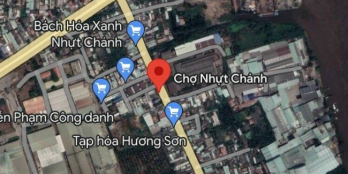 Bán đất 200m2 Chợ Nhựt Chánh Bến Lức , Long An. Thổ cư 100% chỉ 1,6 Tỷ