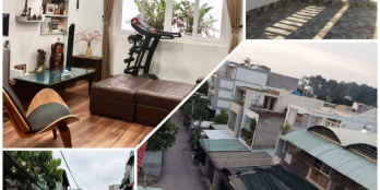 Mặt tiền 13 x 4.6m sát vách chợ Tam Bình Thủ Đức 3 tầng 4pn 4.4 tỷ