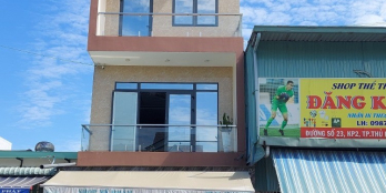 Bán Nhà Hai Mặt Tiền Đường 23 Phường Hòa Phú-Bình Dương, Sổ Hồng Chính Chủ LH: