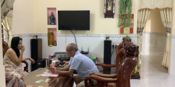 Cần bán nhà cấp 4 mới dt 110m² SHR gần trường dạy lái xe thành công