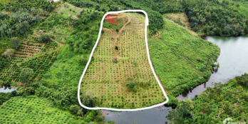 view hồ thị trấn,giảm 60% so với thị trường,,pháp lí rõ ràng, đất vuông đẹp,ngắm