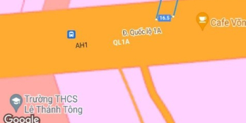Bán gấp thu hồi vốn mặt tiền QL 1A