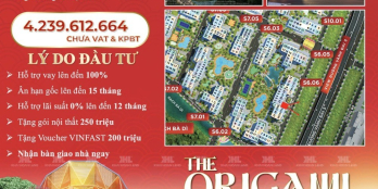 MỞ BÁN CĂN HỘ THE ORIGAMI VINHOMES GRAND PARK Q9