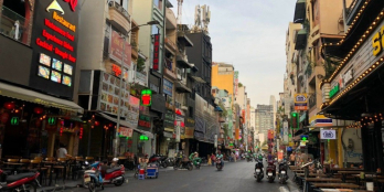 Căn số cặp 6,5x21m nở hậu Phố Bùi Viện, P. Phạm Ngũ Lão Quận 1