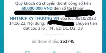 chốt với khách nhà em không kịp