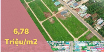 Đất nền sổ đỏ phía Đông Bắc Buôn Ma Thuột-Chỉ 6.8tr/m2-Sổ Hồng vĩnh viễn