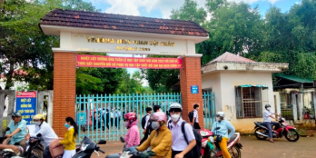 GIA ĐÌNH SANG 600M2 ĐƯỜNG NHỰA THÔNG CHỢ, SÁT TRƯỜNG HỌC MẶT TIỀN DT755