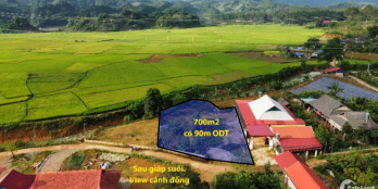 Bán đất Bản Áng Mộc Châu, Gần Rừng Thông, Mặt tiền 23m, view đẹp