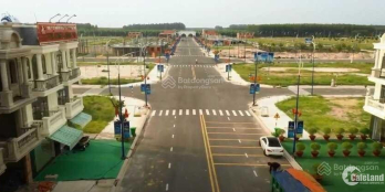 ĐẤT MẶT TIỀN ĐƯỜNG ĐANG LÊN NHỰA NGAY KCN VISIP2