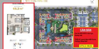 Bán căn góc 2 PN - Victoria Village Quận 2, giá 5,35 tỷ, thanh toán tiến độ.