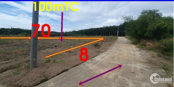 Ngân hàng hỗ trợ 400tr 560m2 ngay chợ Tân Quan-Chơn Thành Bình Phước