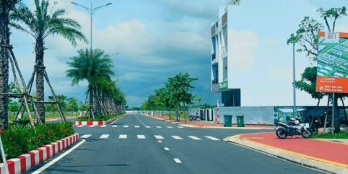 đất nền thị trấn thủ thừa, đất odt,100m2,sổ riêng, vay 65%,tặng 14 prm,thật 100%