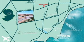 200m mặt tiền đường liên Huyện Hòa Thắng, sổ hồng, chỉ 295k/m2