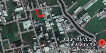 Đất đường bê tông xe tải vào, Bình Mỹ, Củ Chi, chỉ 990tr