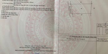 Cần bán lô đất Bàu Cạn, cách ubnd xã chỉ 500m, đường oto, shr có thổ cư sẵn.