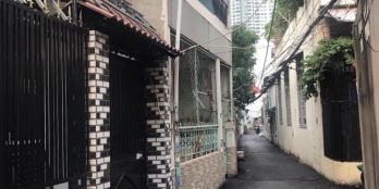 CÀN  BÁN NHÀ HUỲNH TẤN PHÁT- 2 TẦNG 58M2- HẺM TRẢI NHỰA THẲNG 1 TRỤC - BA GÁC ĐỖ