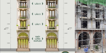 Nhà phố thiết kế phong cách Châu Âu 1 trệt 3 lầu ngay ngã tư ga