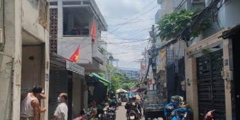 HXH QUẬN 10 GIÁ CHƯA BẰNG HẺM XE MÁY - LÔ GÓC THÔNG THOÁNG XÂY HẾT ĐẤT -