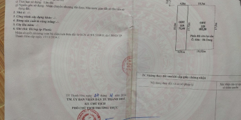 Bán nhà 3 tầng Đông Thọ gần THPT Hàm Rồng 71,44m rộng 4m giá 2tỷ3xx oto vào nhà