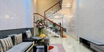 Nhà 1 trệt 3 lầu_KDC Bảo Yến MTKD Nguyễn Văn Yến_Tô Hiệu sổ riêng DT 4.5x14m