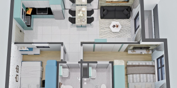 Sở hữu căn hộ Bcons City chỉ với 350tr (20%), ân hạn gốc lãi đến khi nhận nhà