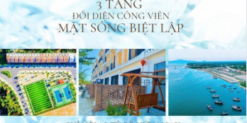 Tích sản BDS thanh toán mỗi tháng 200tr sở hữu nhà phố 3 tầng view sông