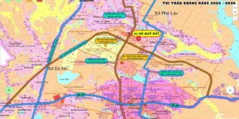 bán đất nền sổ đỏ tại trung tâm hành chính huyện rông Năng diện tích 132m2 899tr