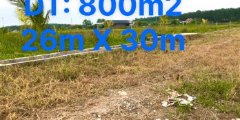 BÁN GẤP SHR  800M2 ĐẤT TRUNG LẬP HẠ - CỦ CHI. GIÁ:  800 TRIỆU